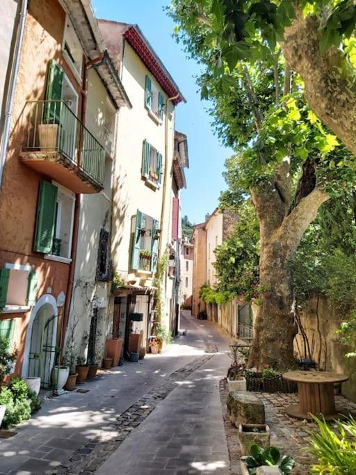 Cosy Provencal Apartment Belgentier Exterior photo